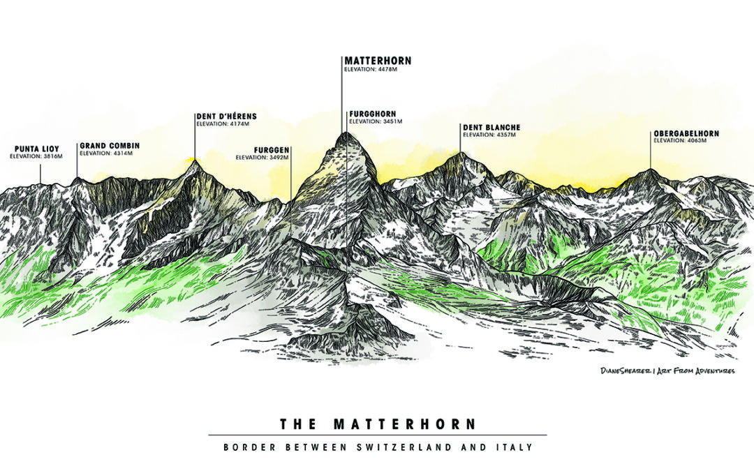 The Matterhorn Illustration